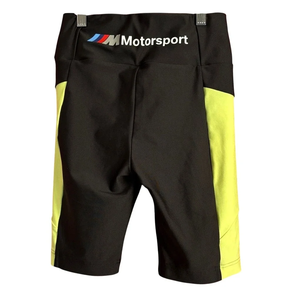 Puma‎ x BMW Motorsport Women's Tight Fit Stretch Biker Shorts Size XS